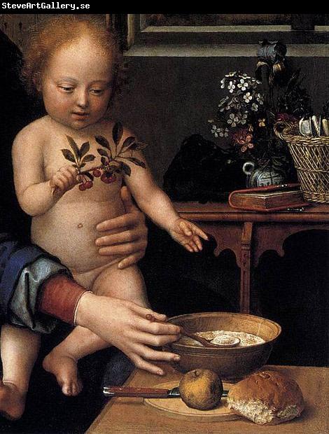 Gerard David Virgin and Child with the Milk Soup